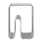 Minimalist Curved Metal Side Table — Functional & Sculptural Design