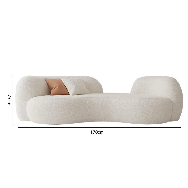 Nordic Cream Style Sofa Set – Minimalist Lounge Package with Accent Chairs & Coffee Tables | Custom Fabric.Colors Available